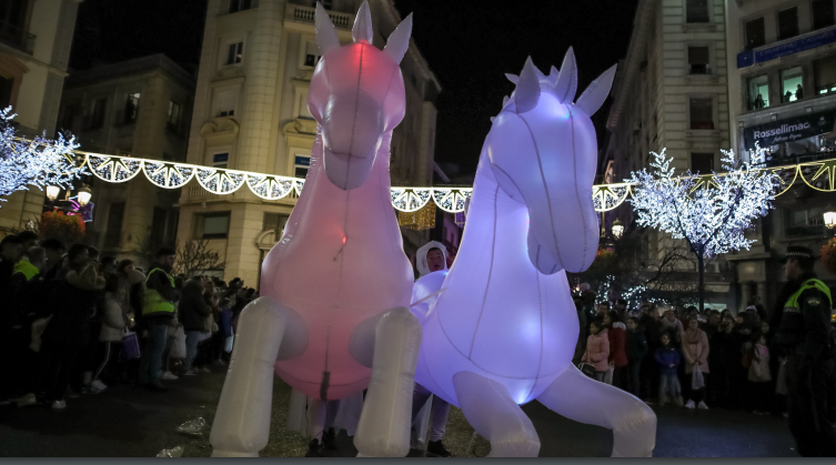 La Cabalgata de los Reyes Magos de Granada volverá a su recorrido tradicional. Imagen: www.granada.org