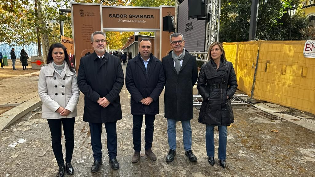 ‘Sabor Granada’ instala un mercado navideño para promocionar productos granadinos