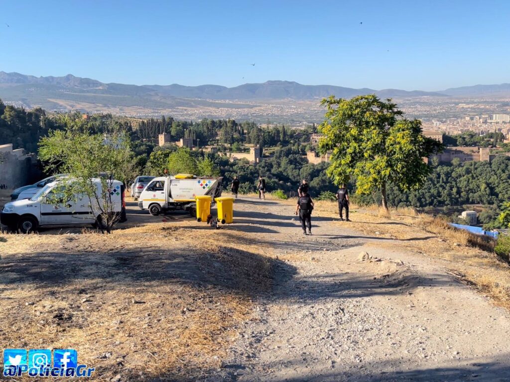Archivan la causa sobre el operativo policial en el Cerro de San Miguel. Imagen: Policía Local Granada