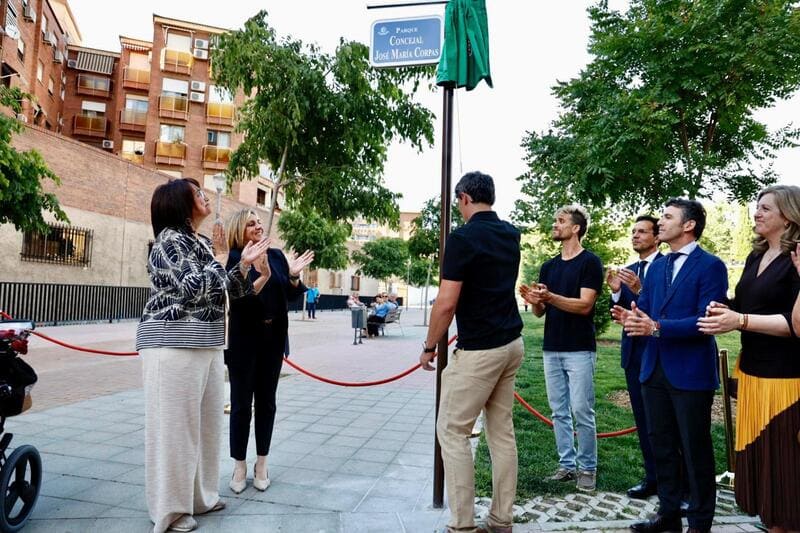 Granada dedica un parque al concejal José María Corpas Granada dedica un parque al concejal José María Corpas. Imagen: https://x.com/marifrangr