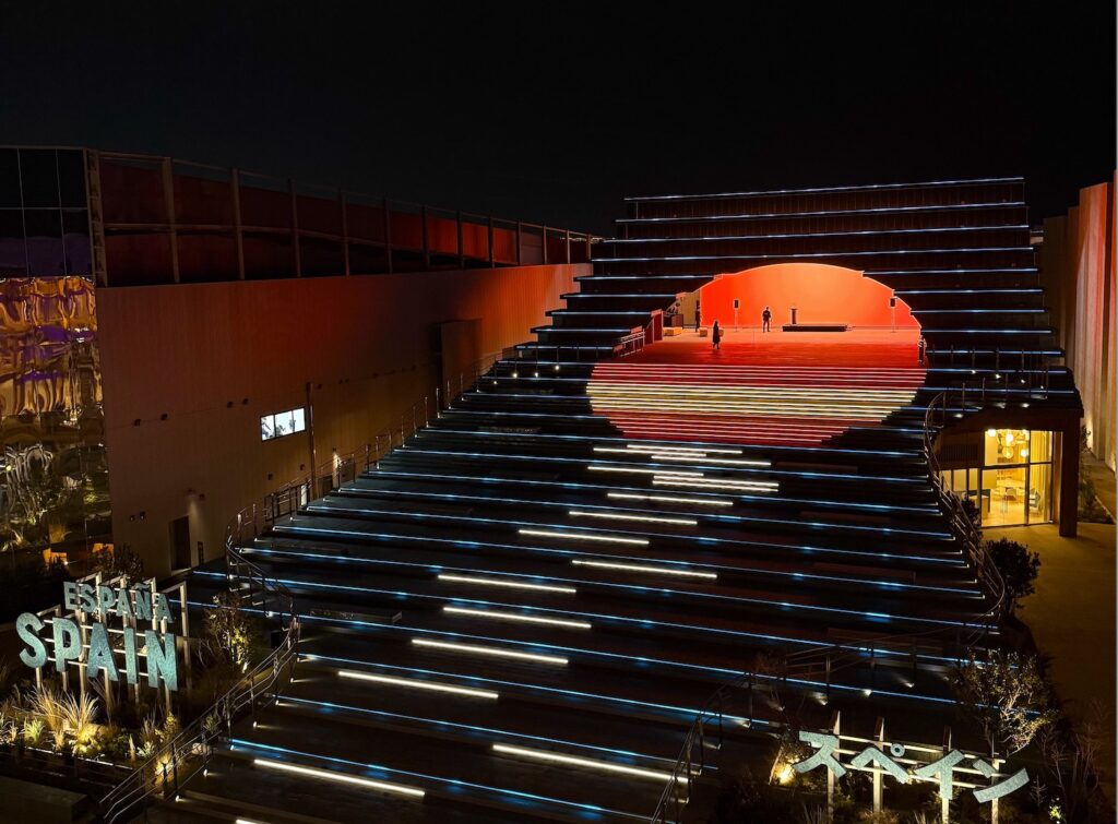 El Pabellón de España acoge el ‘DONES Day Expo Osaka’. Imagen: https://www.accioncultural.es/