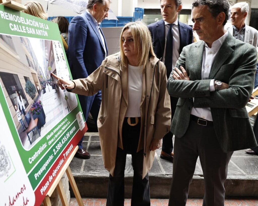El Ayuntamiento de Granada comienza la reforma de la calle San Antón El Ayntamiento de Granada comienza la reforma de la calle San Antón. Imagen: https://www.granada.org/