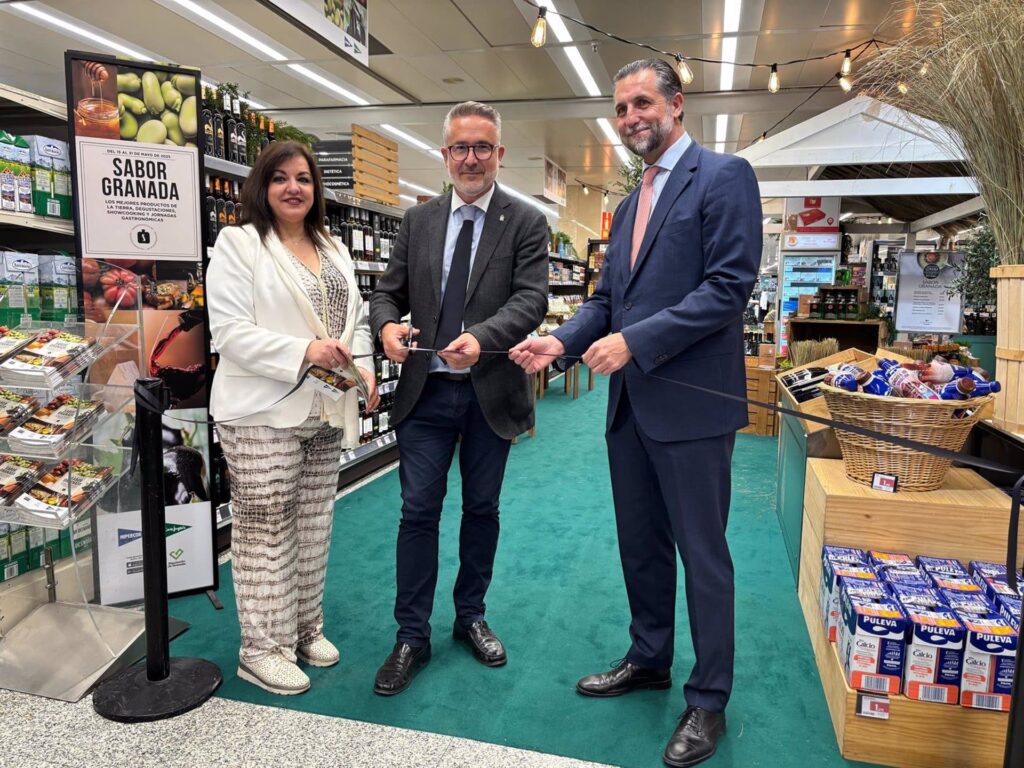Sabor Granada promociona productos de 31 empresas granadinas en El Corte Inglés. Imagen: Diputación de Granada