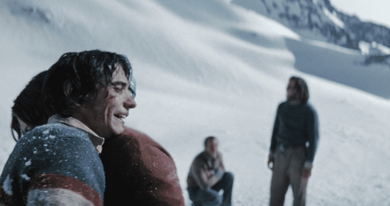 El Patronato de Turismo reconoce la labor difusora de ‘La sociedad de la nieve’ Escena de 'La sociedad de la nieve'. Imagen: https://www.netflix.com/