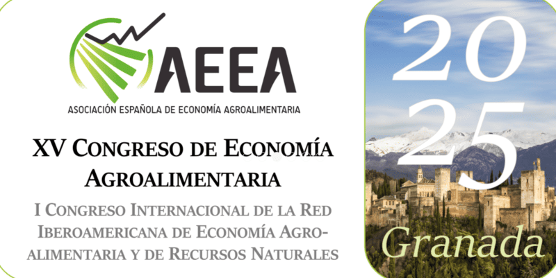 Granada, sede del XV Congreso de Economía Agroalimentaria que tendrá lugar en septiembre El próximo XV Congreso de Economía Agroalimentaria de la AEEA significará a su vez el I Congreso de la Red Iberoamericana de Economía Agroalimentaria y de Recursos Naturales (RIEARN). Imagen: https://economiaagroalimentaria.es/