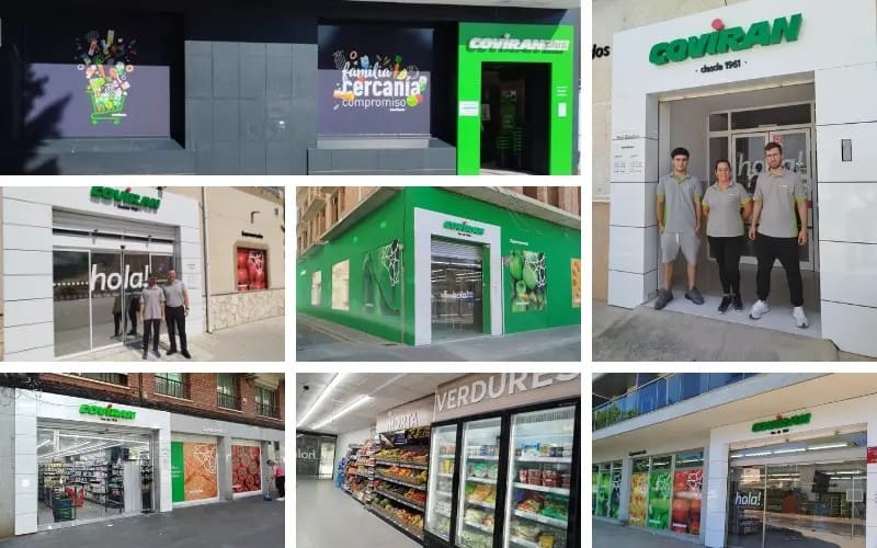 Covirán refuerza su compromiso local con siete nuevas aperturas Covirán continua su expansión con siete nuevos supermercados en junio. Imagen: