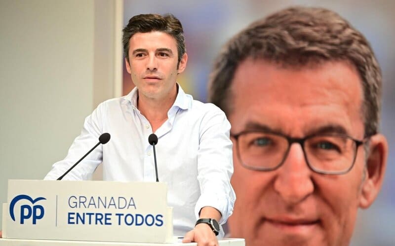 El PP celebra la incorporación de Jorge Saavedra a la Junta Directiva Nacional: «Granada tiene voz propia» El secretario general del PP en Granada, Jorge Saavedra. - PP - Archivo