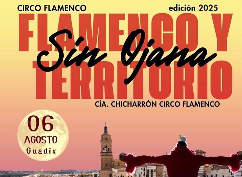 El Teatro Romano de Guadix acoge el 6 de agosto una nueva edición de ‘Flamenco y Territorio’ Cartel 'Flamenco y Territorio' 2025. - AYUNTAMIENTO DE GUADIX