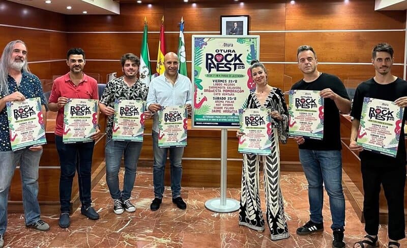 La Orquesta Mondragón y Jaime Urrutia encabezan el cartel del Otura Rock Fest Presentación de la octava edición del Otura Rock Fest. - AYUNTAMIENTO DE OTURA