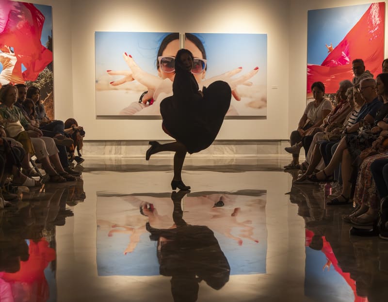 Actuación de Fuensanta La Moneta en el Centro Cultural Gran Capitán del pasado 10 de septiembre. Imagen: Antonio Fernández Cabello