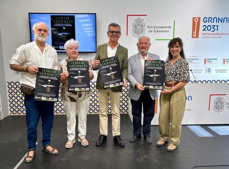 Primer Encuentro de Literatura de Naturaleza y Patrimonio en el Sacromonte y el Albaicín Presentación del I Encuentro de Literatura de Naturaleza y Patrimonio 'Letra de naturaleza' - AYUNTAMIENTO
