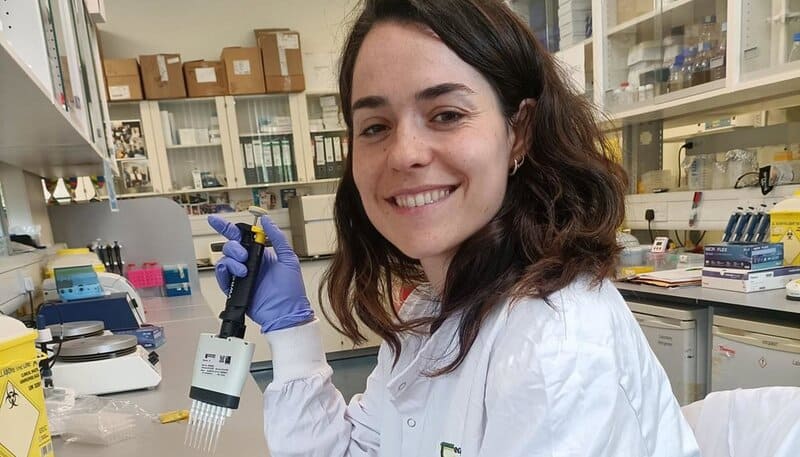 Investigadoras granadinas descubren cómo la anemia aumenta el riesgo de infecciones intestinales La doctora Soriano Lerma, autora principal del trabajo sobre alteraciones en la salud intestinal por falta de hierro. - UGR