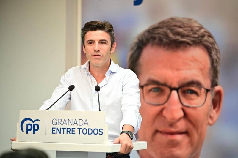 Jorge Saavedra, secretario general del PP de Granada. - PP