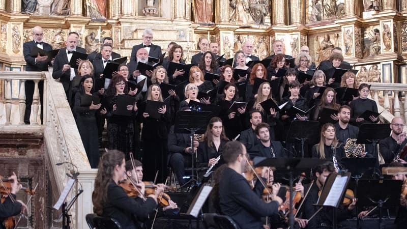 El Monasterio de San Jerónimo acoge el estreno de la II Temporada Lírica de Granada con la obra ‘La pequeña misa solemne’ de Rossini Ensayos en el Real Monasterio de San Jerónimo. Imagen: José Checa