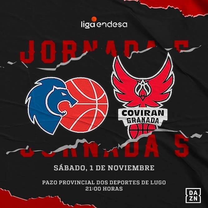 El Coviran Granada busca su primera victoria en su visita a Lugo