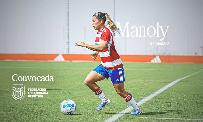La rojiblanca Manoly Baquerizo representará a Ecuador en la CONMEBOL Liga de Naciones Femenina Granada CF