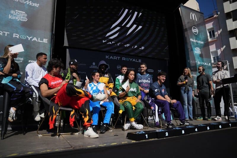 Granada transforma su centro histórico por el evento internacional Kart Royale