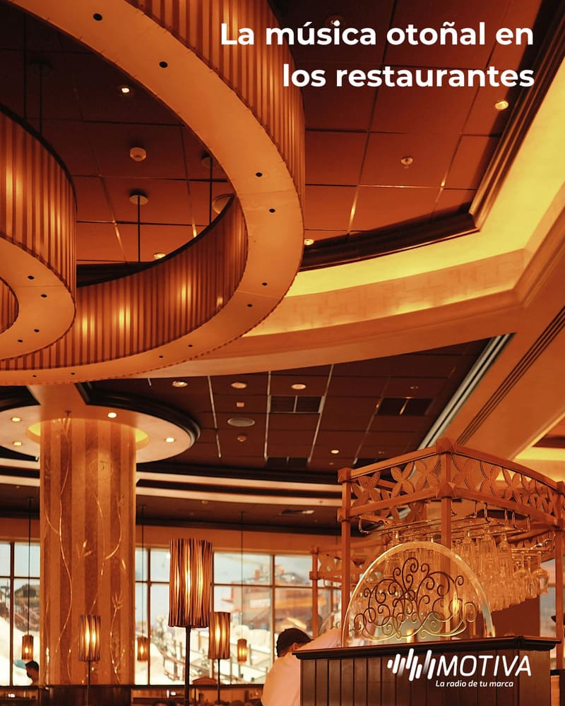 Cuando el otoño se escucha: cómo la música transforma la experiencia en los restaurantes