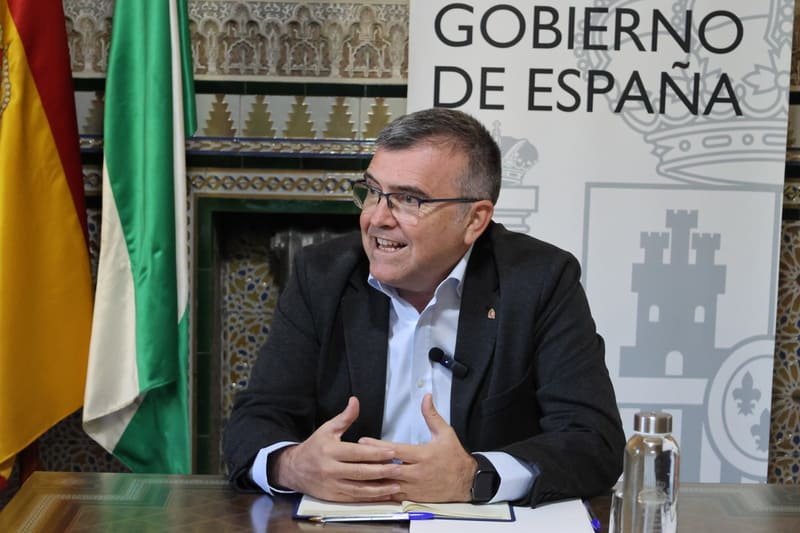 José Antonio Montilla Martos, subdelegado del Gobierno en Granada. Imagen: GRXactualidad