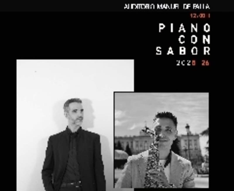 El Auditorio Manuel de Falla acoge este domingo a Manuel Corbacho y Francisco Rusillo en el programa ‘Piano con Sabor’ El Auditorio Manuel de Falla acoge a Manuel Corbacho y Francisco Rusillo en el programa 'Piano con Sabor'. Imagen: GRXactualidad