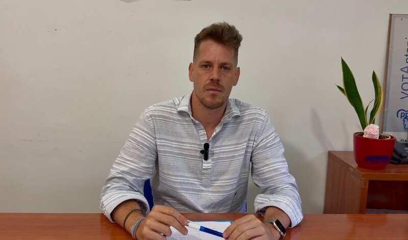 PP advierte de «uso partidista» del Ayuntamiento de Padul tras la publicación de un vídeo con Podemos l portavoz del PP en el Ayuntamiento de Padul, Antonio García Villena, en imagen de archivo. - PP - Archivo