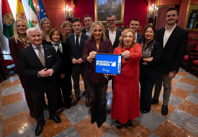 El presupuesto del Ayuntamiento de Granada para 2026 aumenta un 7,6% y se sitúa en 358,3 millones