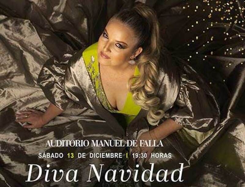 El Auditorio Manuel de Falla recibe este sábado a la soprano Mariola Cantarero con su concierto navideño ‘Diva Navidad’