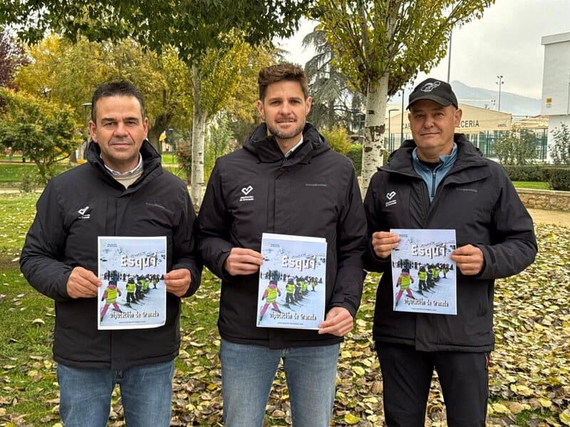 Diputación acerca Sierra Nevada a los municipios con actividades de esquí para todas las edades Presentación de la campaña de promoción del esquí en Sierra Nevada de la Diputación de Granada. - DIPUTACIÓN DE GRANADA
