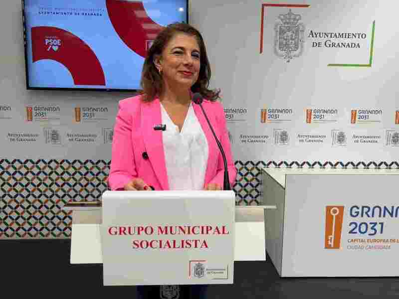 PSOE acusa al gobierno local de favorecer solo al centro de Granada mientras los barrios permanecen en el olvido La portavoz del grupo municipal socialista en Granada, Raquel Ruz, en una imagen reciente - PSOE - Archivo