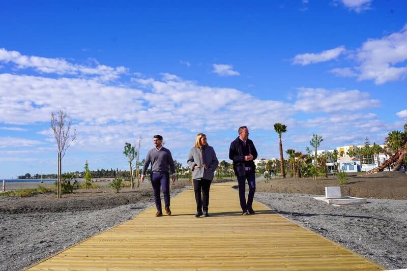 Motril encara la recta final de la Senda Litoral de la Playa del Cable