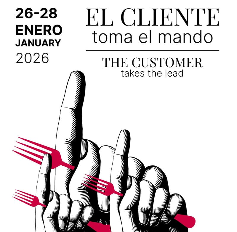 'El cliente toma el mando' es el lema de la próxima edición de Madrid Fusión. Imagen: https://www.madridfusion.net/