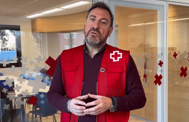 El coordinador provincial de Cruz Roja en Granada, Francisco González Cabrera, comparte la actualización del dispositivo desplegado por Cruz Roja en Granada para la respuesta ante la emergencia en Adamuz.