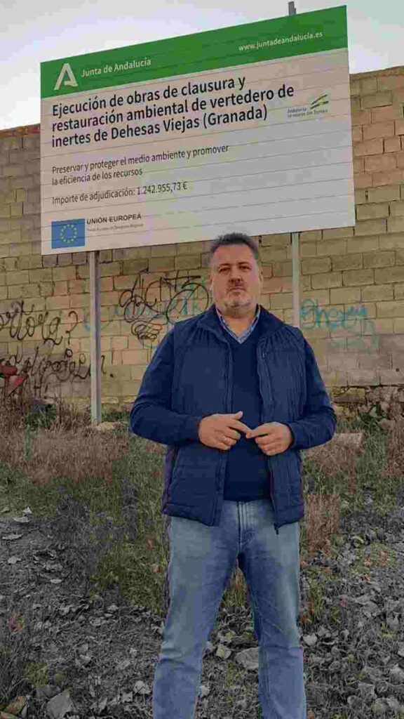 El delegado territorial de Sostenibilidad y Medio Ambiente en Granada, Manuel Francisco García. - JUNTA DE ANDALUCÍA