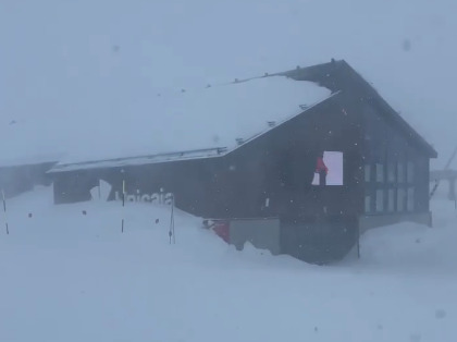 El fuerte viento superior a los 120 kilómetros por hora impide la apertura de la estación de esquí de Sierra Nevada La estación de esquí de Sierra Nevada, en una imagen de este lunes por la mañana. Imagen: Sierra nevada / https://x.com/websierranevada