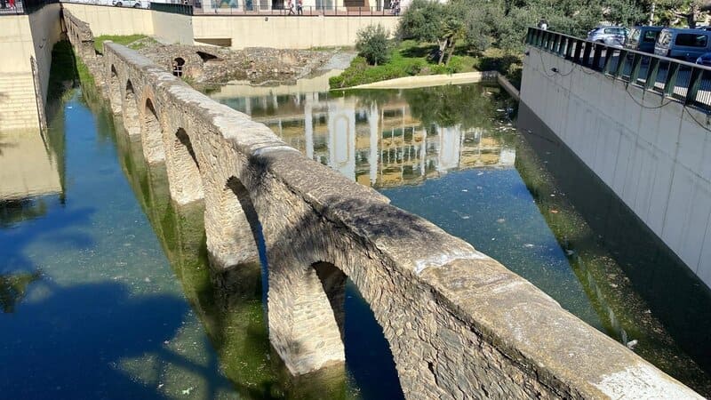 Almuñécar pide tranquilidad ante la subida del nivel freático en acueducto y termas Acueducto y termas romanas tras el temporal - AYUNTAMIENTO