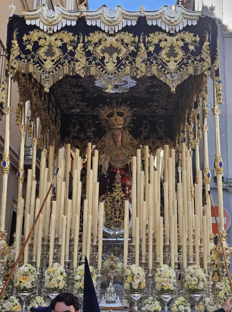 María Santísima de la Amargura Coronada. Imagen: Antonio Guzmán