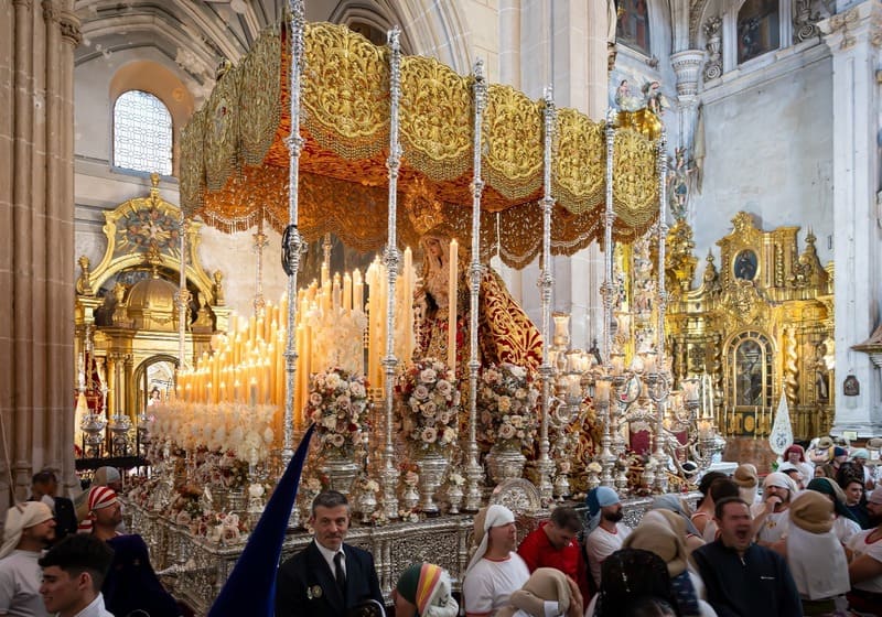 Nuestra Señora del Rosario en sus Misterios Dolorosos. Imagen: Antonio Guzmán