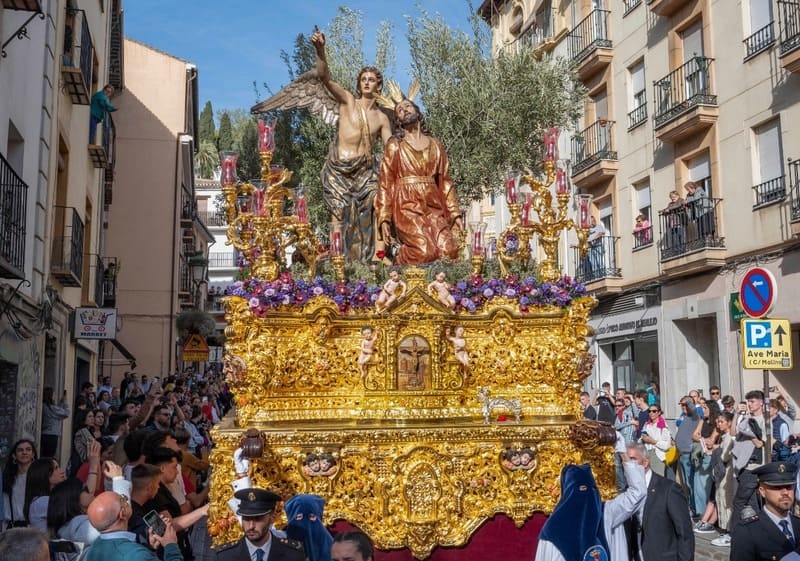 Cofradía de Penitencia de la Oración de Nuestro Señor en el Huerto de Los Olivos. Imagen: Antonio Guzmán