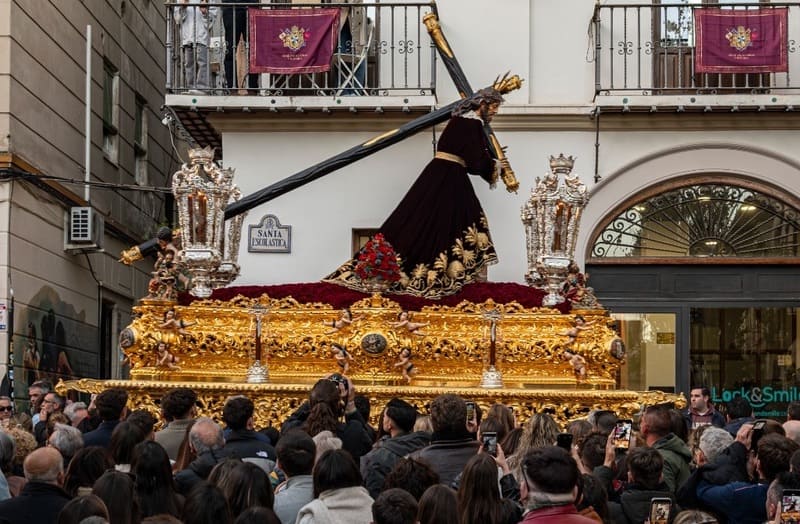 Nuestro Padre Jesús de las Tres Caídas. Imagen: Antonio Guzmán