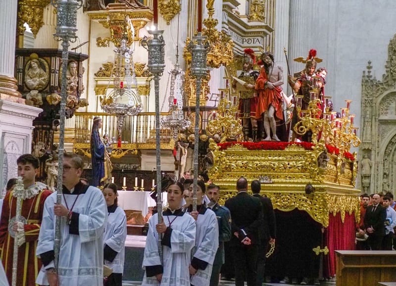 Nuestro Padre Jesús de la Sentencia. Imagen: Manuel Alejandro Guzmán Úbeda