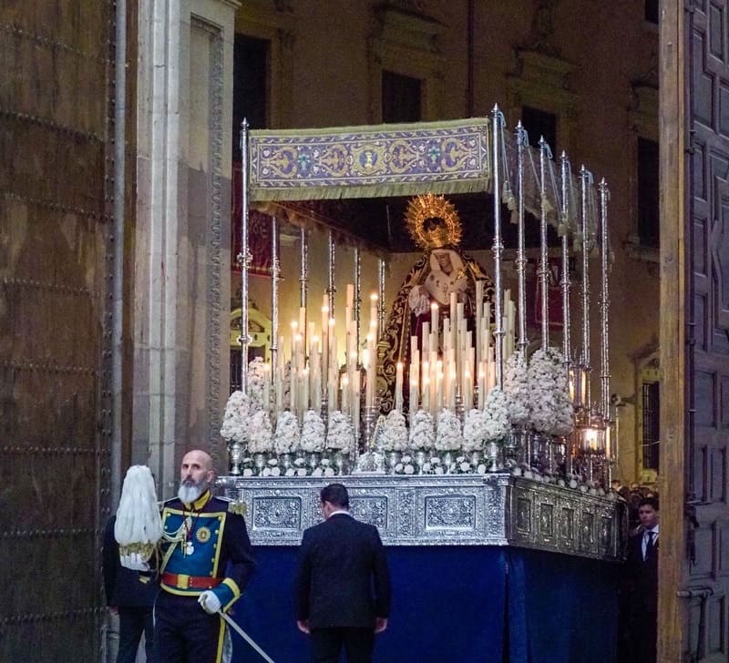 María Santísima de las Maravillas. Imagen: Manuel Alejandro Guzmán Úbeda