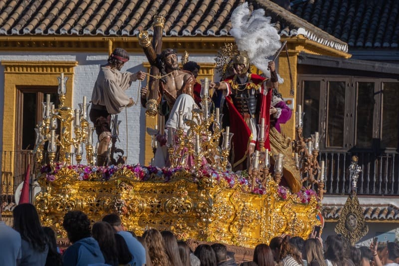 Venerable Hermandad de Caridad del Santísimo Cristo del Trabajo y Nuestra Señora de la Luz. Imagen: Manuel Alejandro Guzmán Úbeda