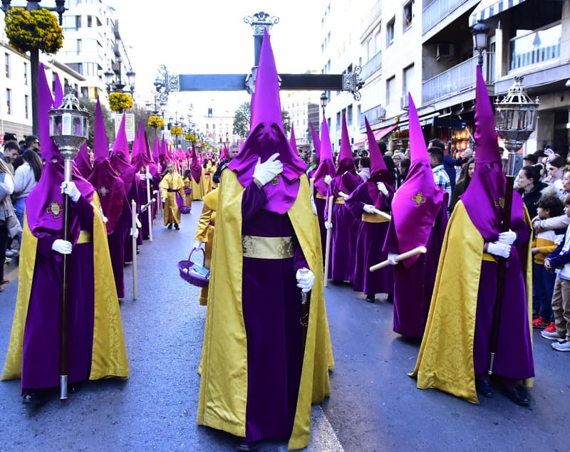 Procesión de la Cofradía de Nuestro Padre Jesús del Rescate. Imagen: Antonio Odriozola