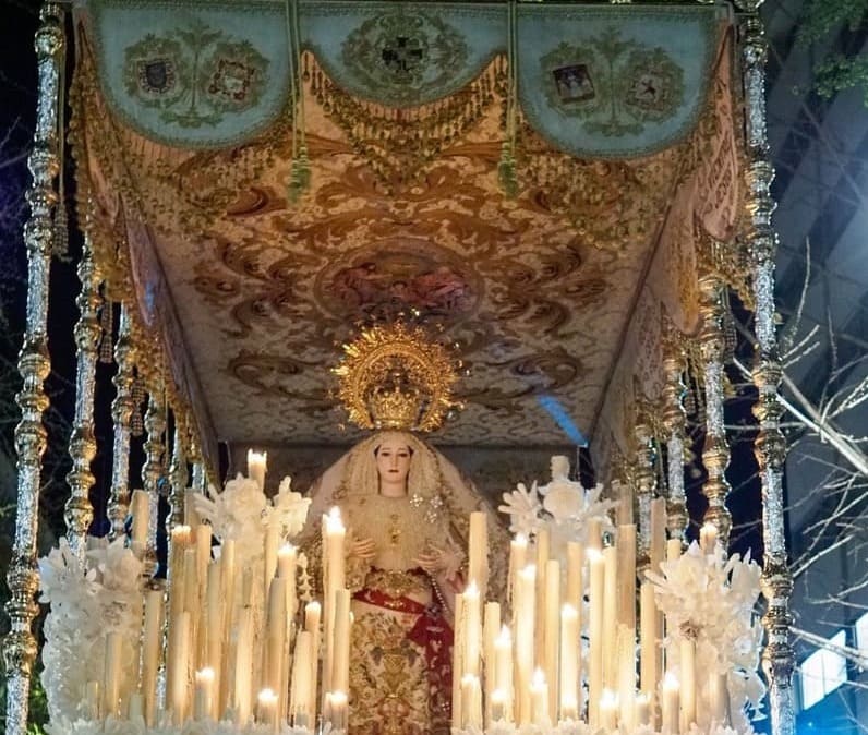 María Santísima de la Victoria. Imagen: Manuel Alejandro Guzmán Úbeda