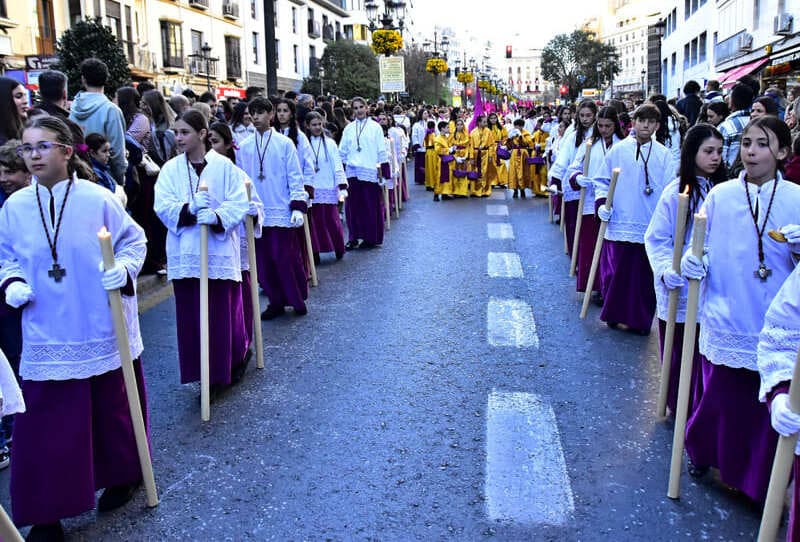 Procesión de la Cofradía de Nuestro Padre Jesús del Rescate. Imagen: Antonio Odriozola