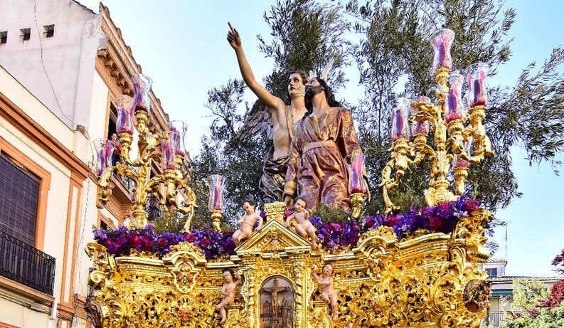 Nuestro Señor en el Huerto de Los Olivos. Imagen: Antonio Odriozola