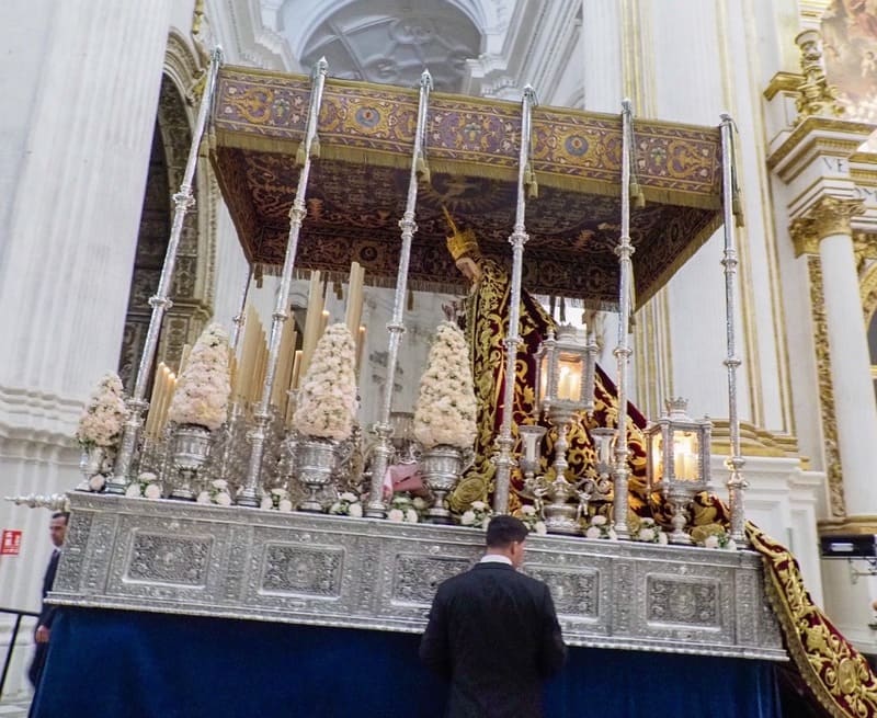 María Santísima de las Maravillas. Imagen: Manuel Alejandro Guzmán Úbeda