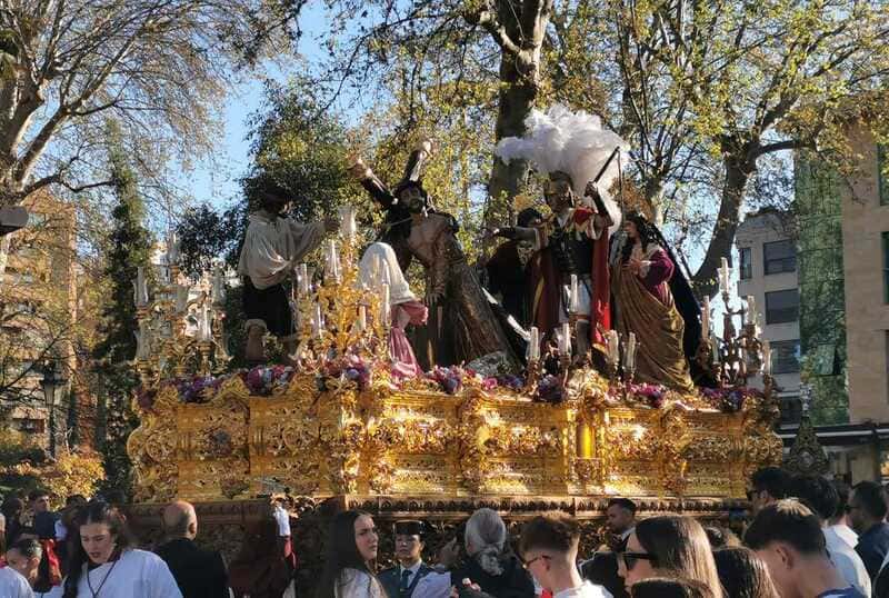 Venerable Hermandad de Caridad del Santísimo Cristo del Trabajo y Nuestra Señora de la Luz. Imagen: Manuel Alejandro Guzmán Úbeda