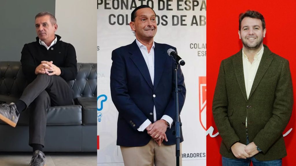 Las salidas de jugadores que forzarán otra reconstrucción del Granada CF Miguel Melgar, Alfredo García Amado y Javier Alonso serán los principales responsables de la reconstrucción de la plantilla - GCF