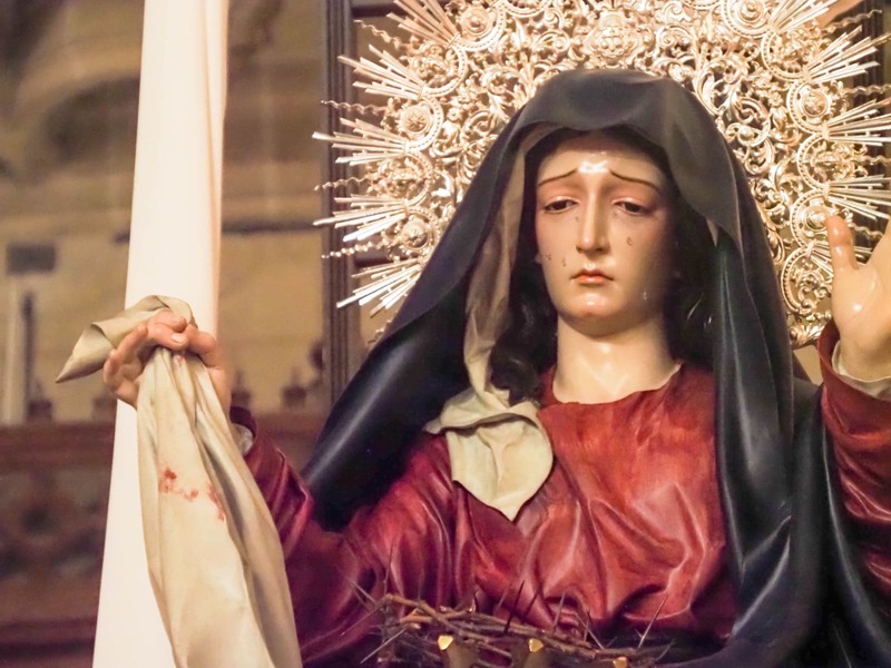 Señor de la Humildad y Soledad Nuestra Señora y Dulce Nombre de Jesus - Tres de la tarde - Luis M. Guzmán